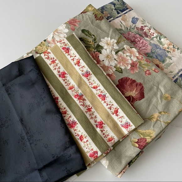 Misc Fabrics, 5 pounds, brown/black/floral colorway - Picture 6 of 8